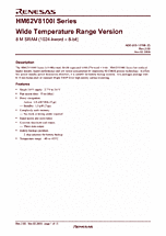DataSheet HM62V8100-5 pdf
